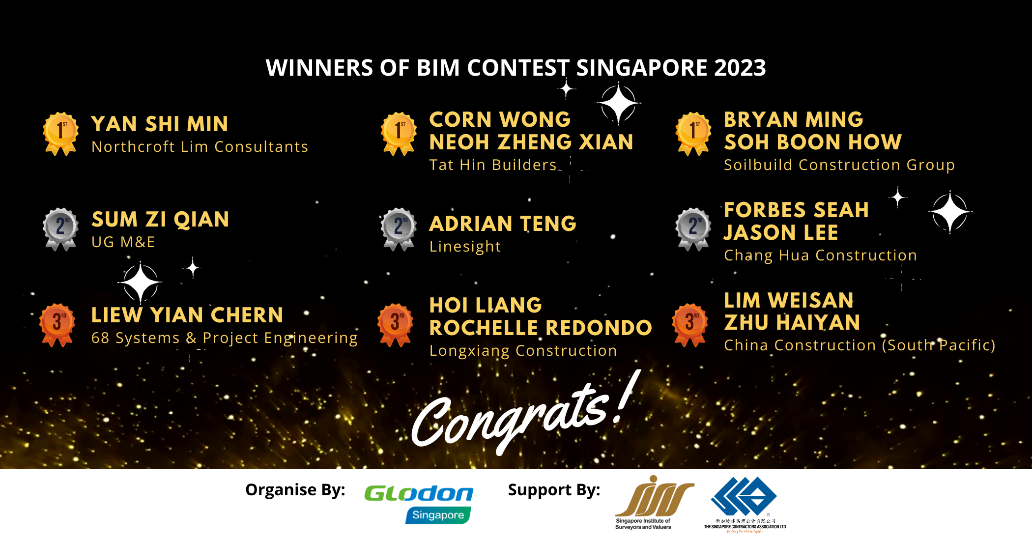 Winners-BIM Contest Singapore 2023